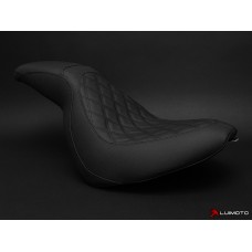 LUIMOTO (Diamond II) Seat Cover for the HARLEY DAVIDSON Blackline FXS Softail (11-12)